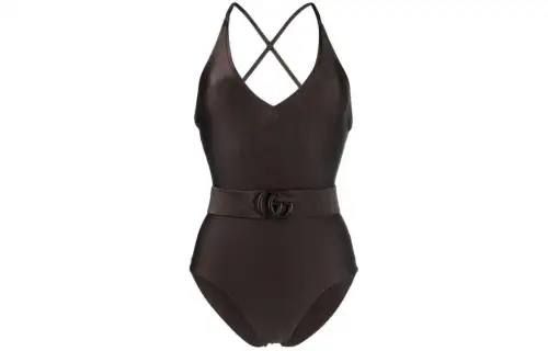 GUCCI One piece Swimsuit Women's Brown