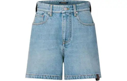 LOUIS VUITTON Denim Carpenter Shorts