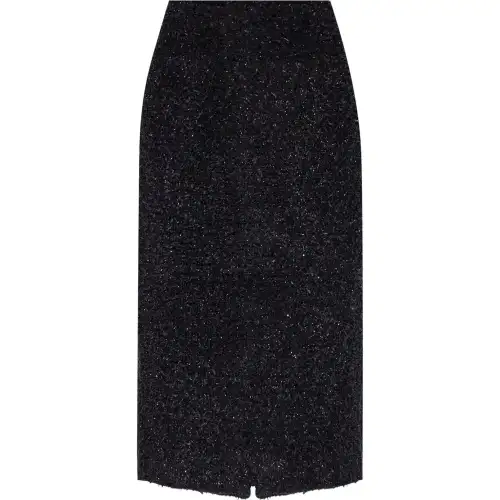 Balenciaga tweed midi skirt