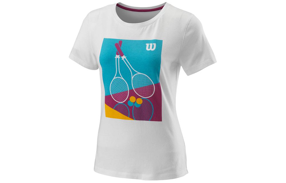 Wilson Tennis Tops Women’s Crew Neck Moderate