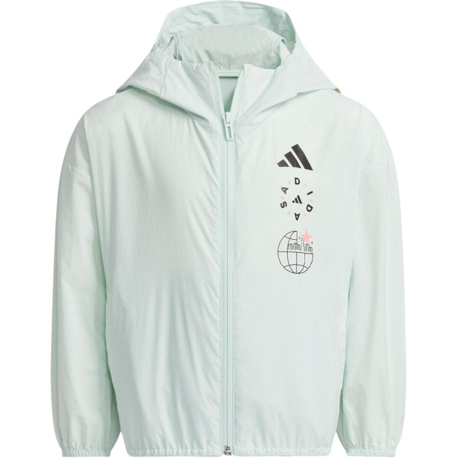 Женская куртка adidas adidas / (зелено-черная)