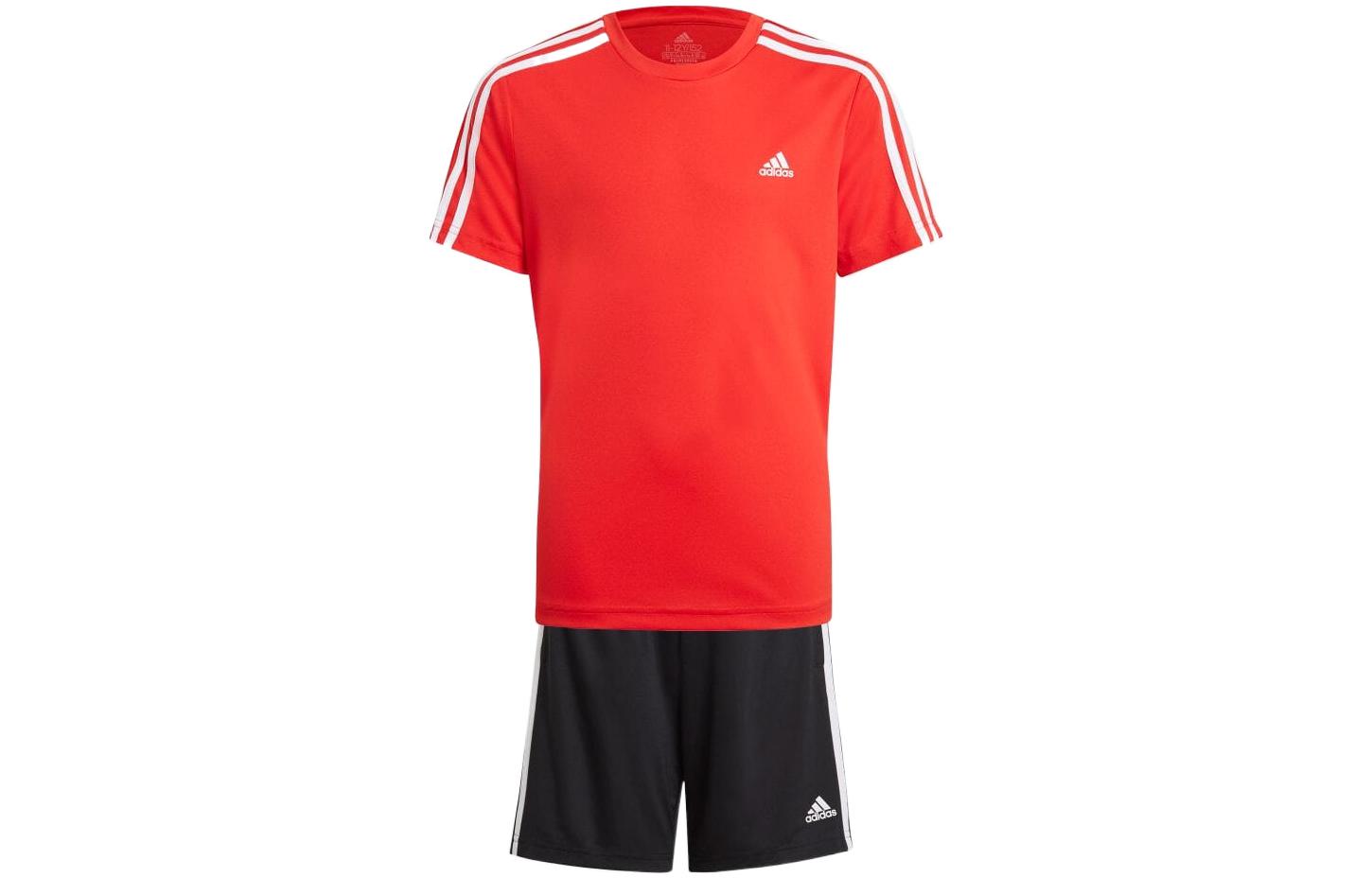 Мужской костюм adidas Logo (черно-белый)