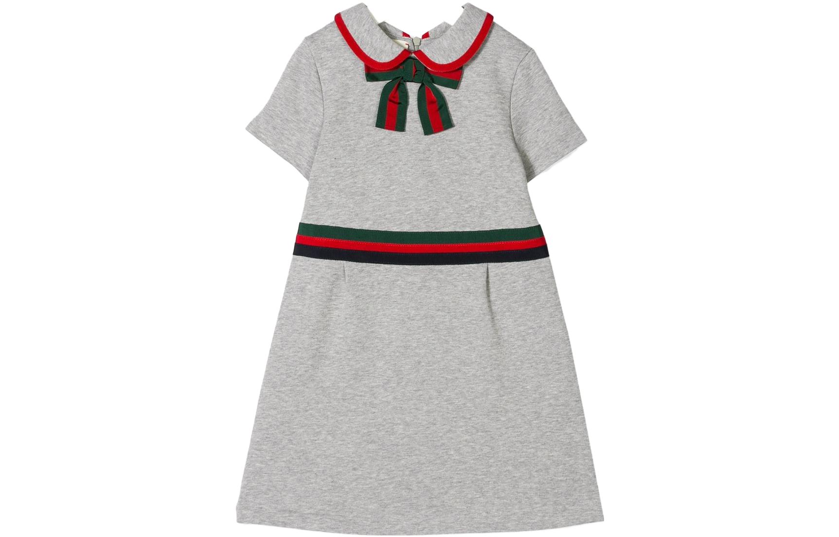 GUCCI Gucci, dress, doll with bow, children's clothing, doll collar, with short sleeve, for teenagers