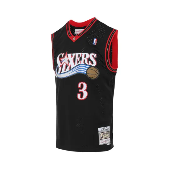 Mitchell Ness x NBA Swingman Basketball Jersey Unisex Black