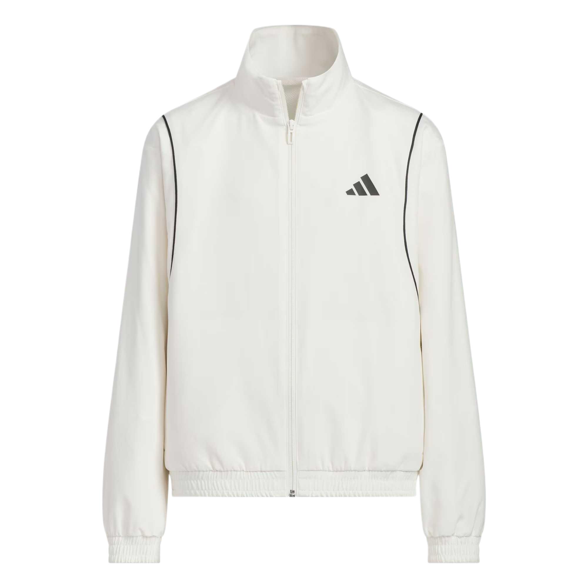Мужская куртка adidas TrackClimacool (черно-белая)