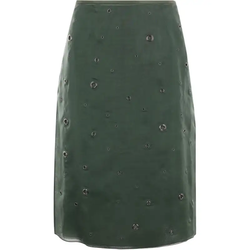 PRADA Casual Long Skirt Women's Green