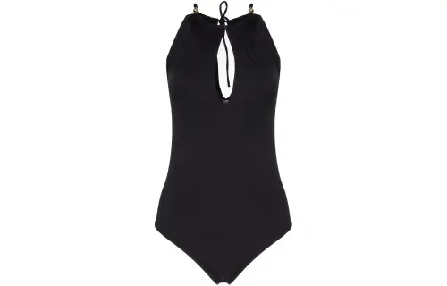 Bottega Veneta Knot Detailed Stretch Swimsuit