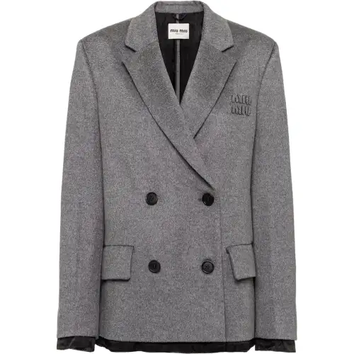 MIU MIU Double breasted Suit Jacket