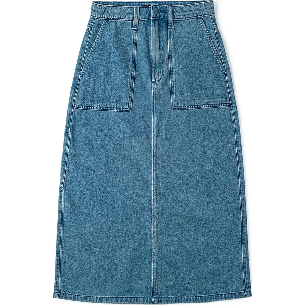 Vans Casual Long Skirt Women's Blue