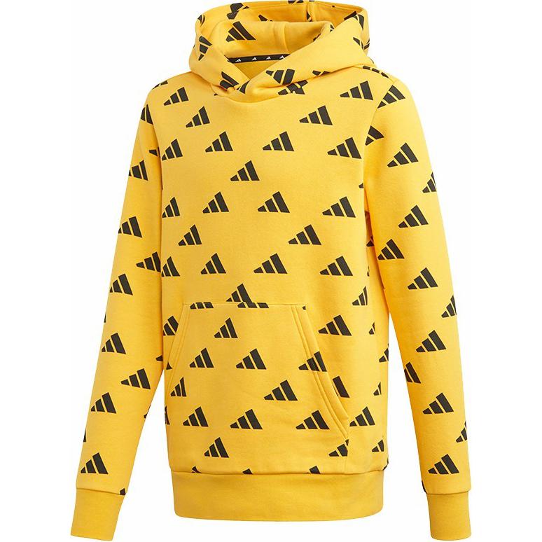Мужское худи adidas YB ID TP FZ HD (желтое)
