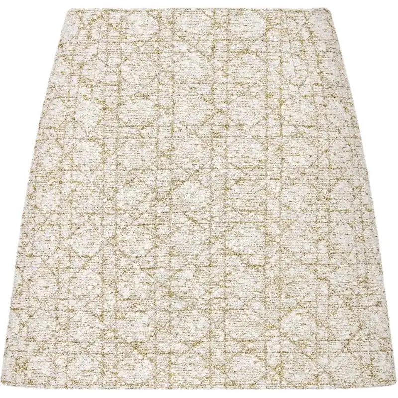 DIOR Casual Short Skirts Women's White