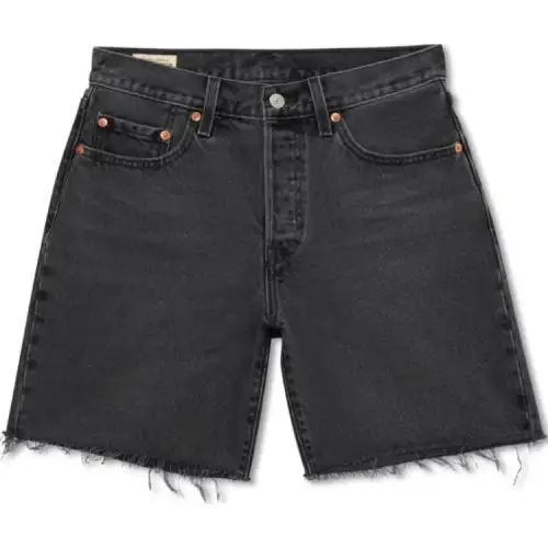 Levis Denim Shorts Women's Gray