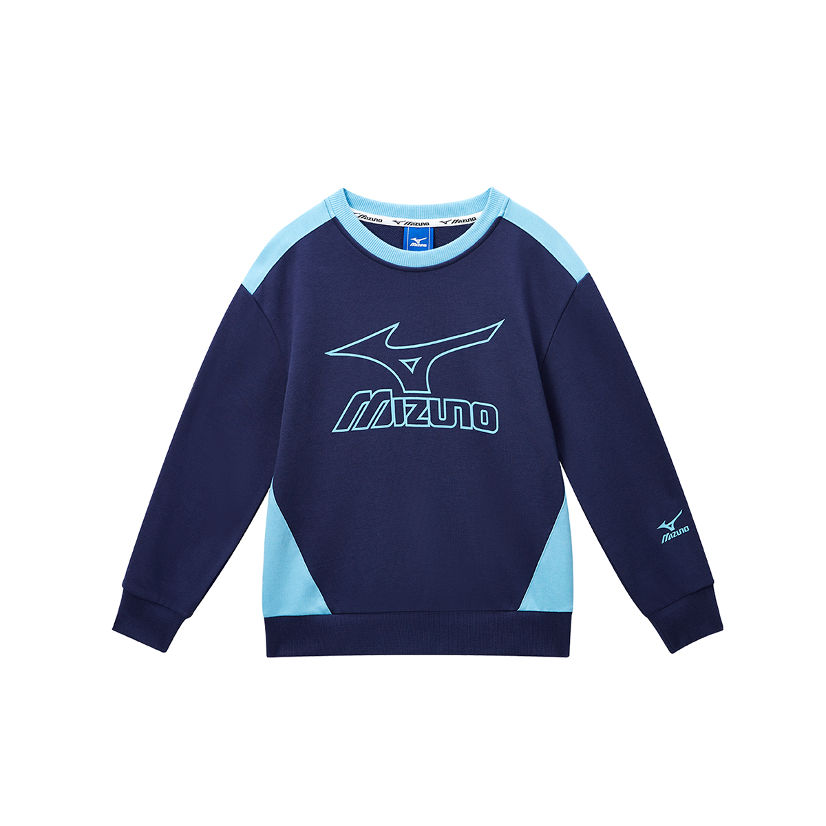 Мужское худи Mizuno Mizuno (сине-зеленое)