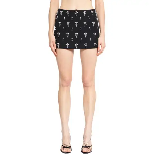 GUCCI Casual Short Skirts Women's Black