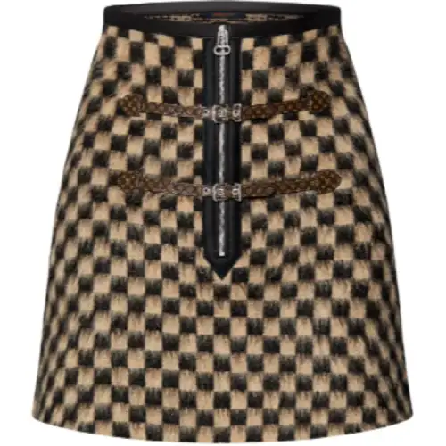 LOUIS VUITTON Casual Short Skirts Women's Umber
