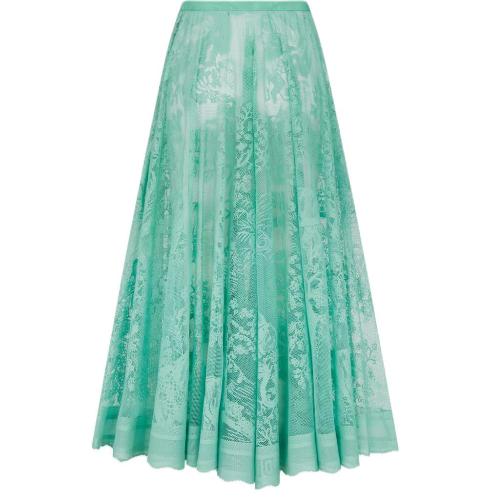 Christian DIOR DIORiviera Flared Midi Skirt
