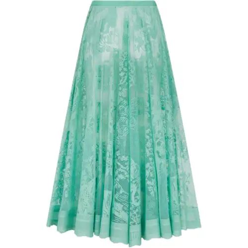 Christian DIOR DIORiviera Flared Midi Skirt