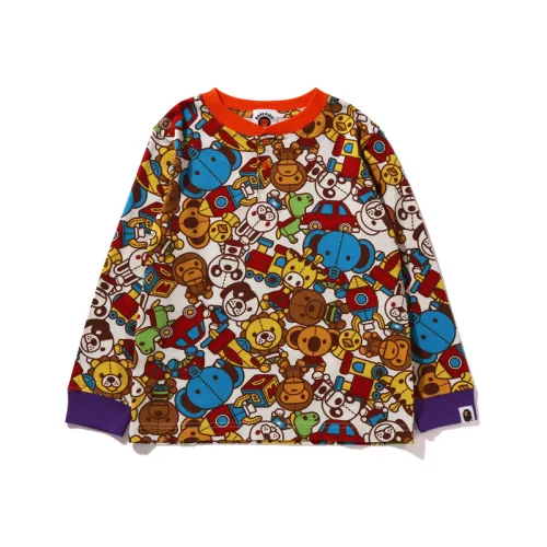 A BATHING APE T-shirt, doll, toy, children's long-sleeve
