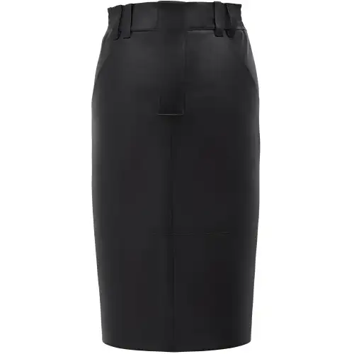Saint Laurent High Waist Pencil Skirt