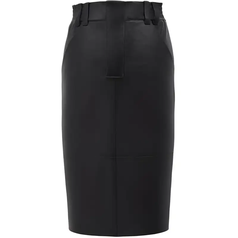 Saint Laurent High Waist Pencil Skirt