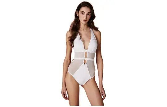 Atlantic Beach One Piece Swimsuits Women's Triangle One Piece Swimsuit