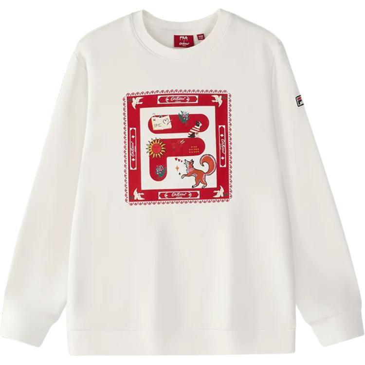 Мужское худи Fila x Cath Kidston (белое)