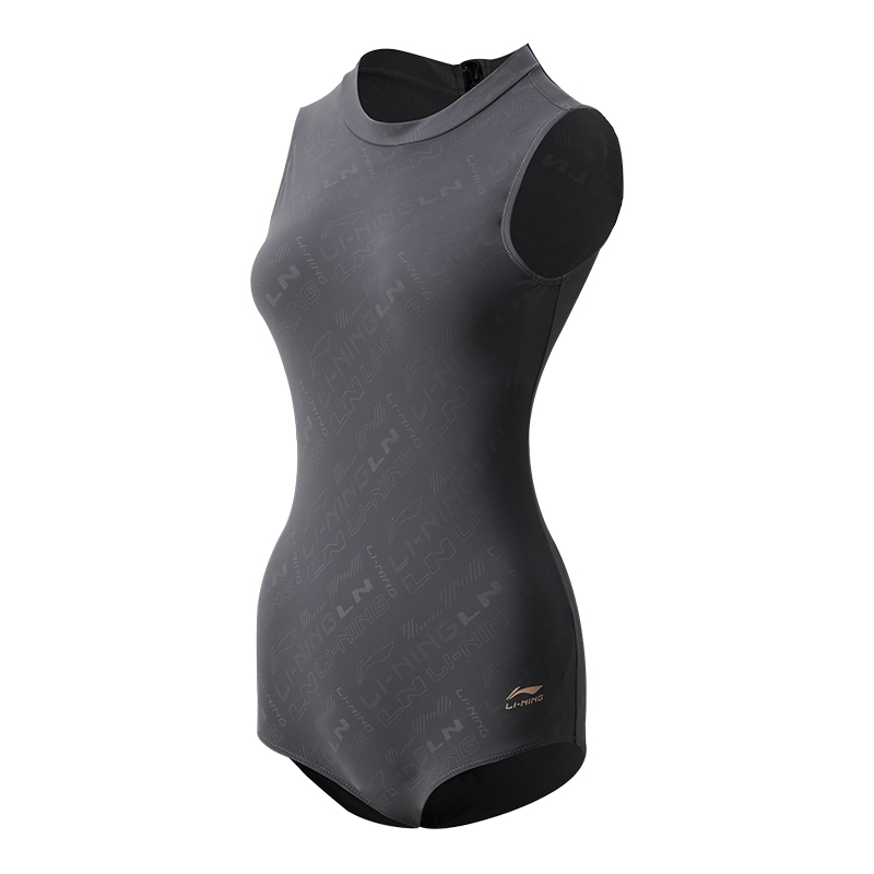 Li Ning One Piece Swimsuits Women’s Casual Surf Swimsuit