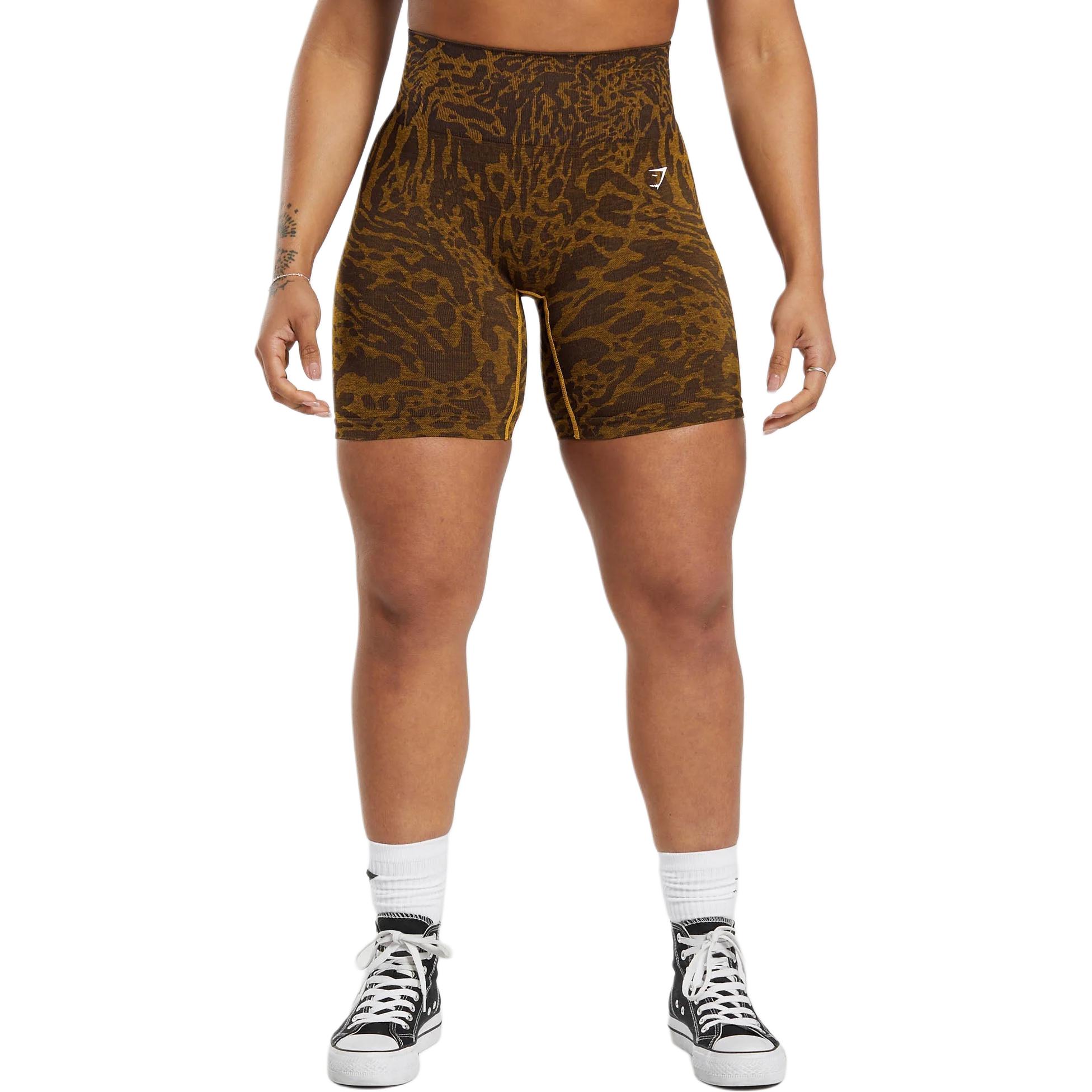 GYMSHARK Sports Shorts Women’s Burnt Yellow