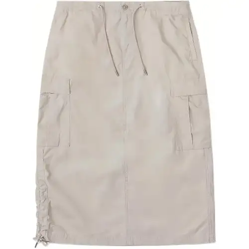 Converse Long Woven Cargo Skirt
