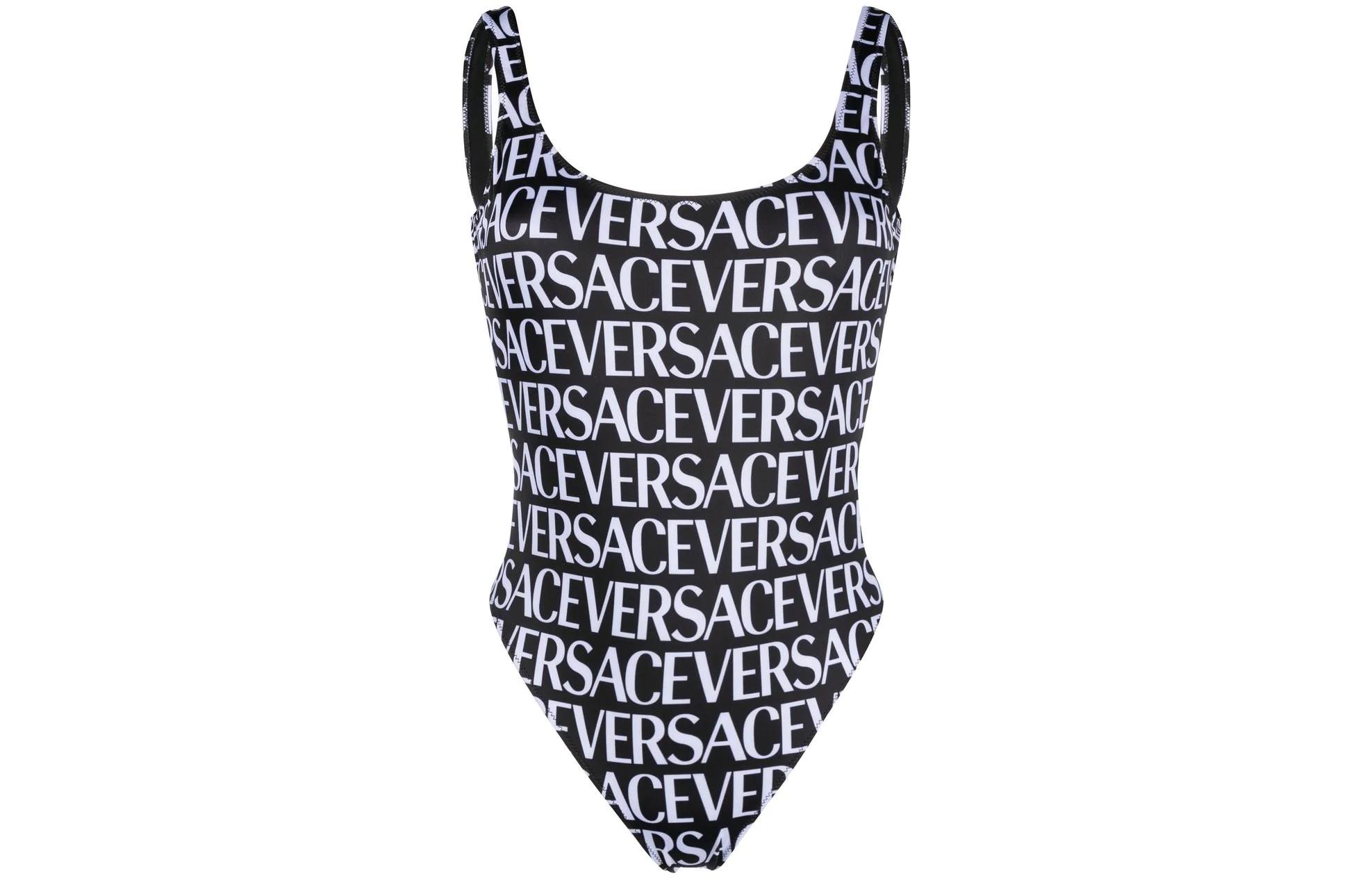 VERSACE Print One Piece ‘Black/White’