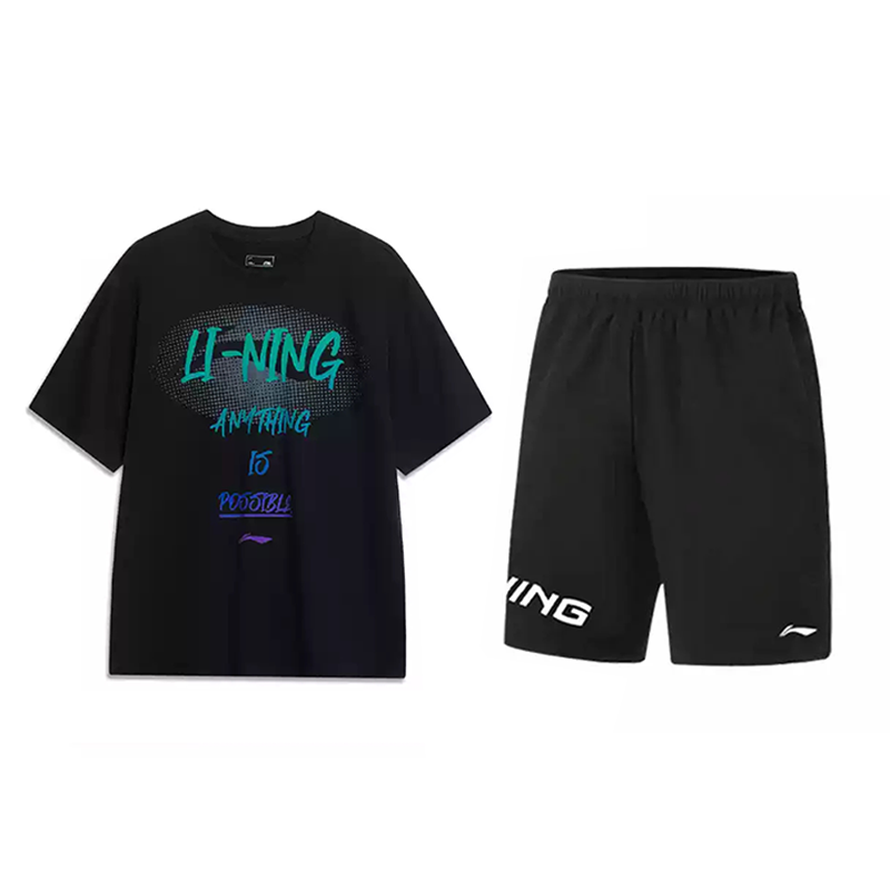 Li Ning Casual Sportswear Unisex Black
