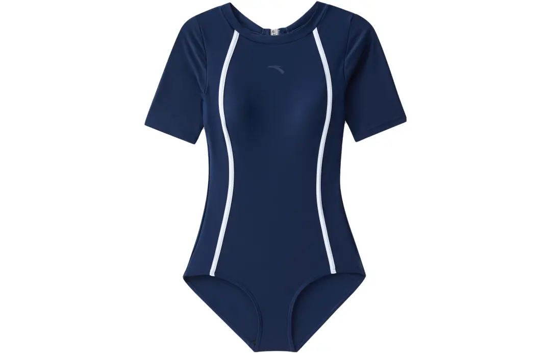 Anta One piece Swimsuit Women's Dark Blue