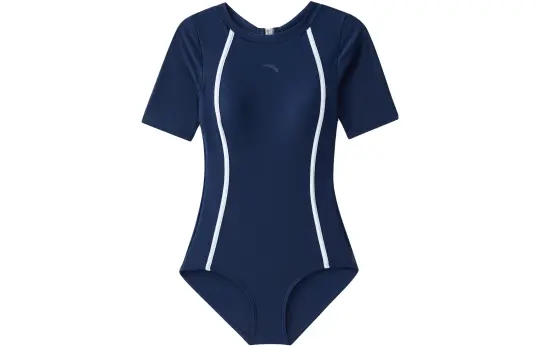 Anta One piece Swimsuit Women's Dark Blue