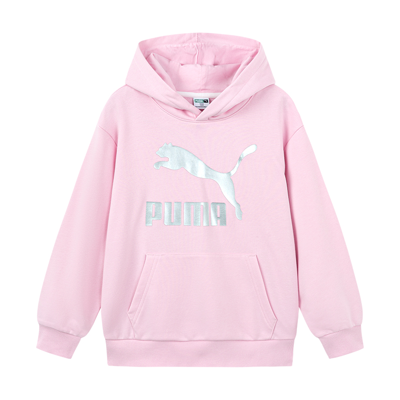 Худи PUMA Sportstyle CLASSICS BIG LOGO HOODIE (розовое)