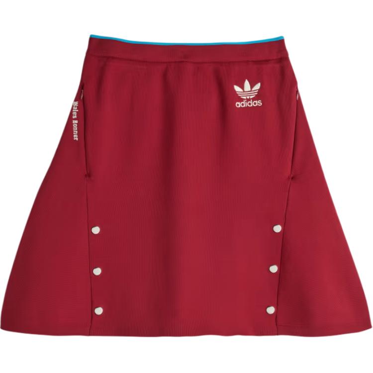 Женская юбка adidas Originals Wales Bonner (красная)