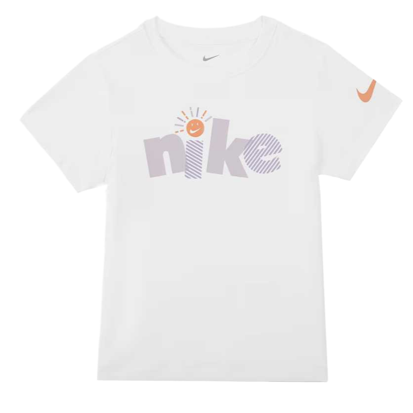 Детская футболка Nike Nike SwooshT SS25 (белая)