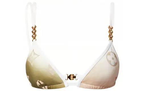 LOUIS VUITTON Monogram Gradient Bikini Top
