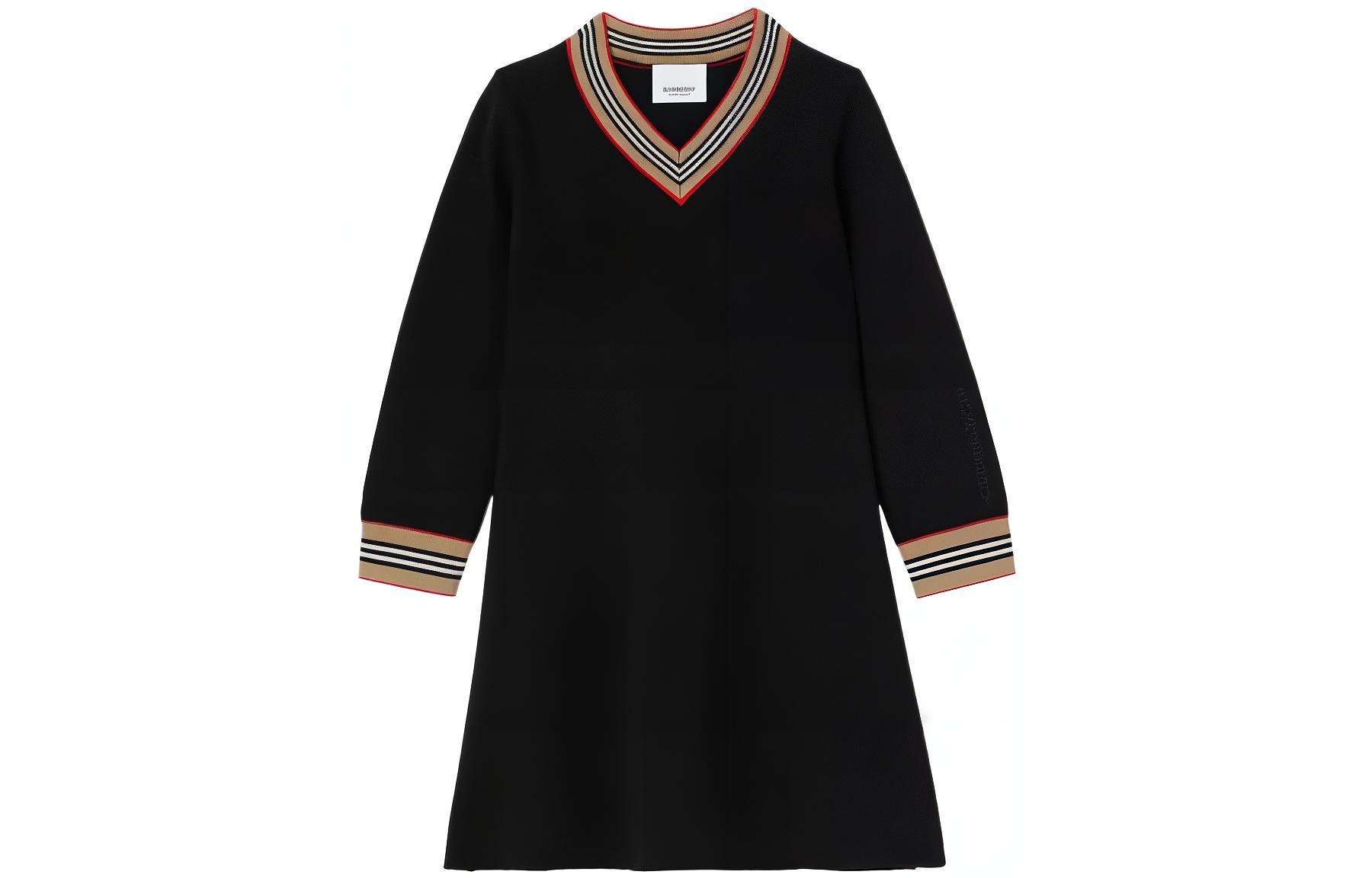 Женское платье Burberry (черное)