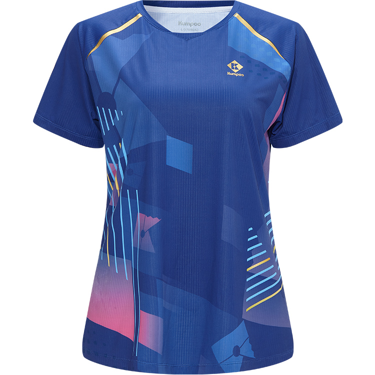 KUMPOO Badminton Jersey Women’s Blue