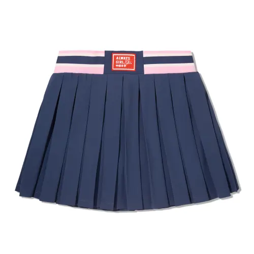 Li Ning Casual Short Skirts Women's Dark Ship Blue