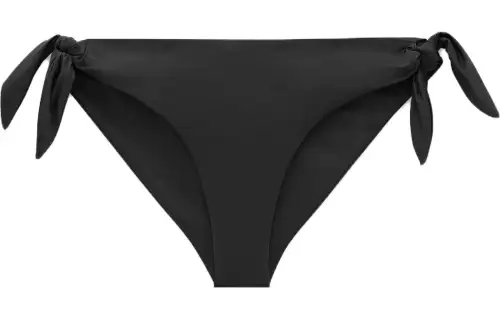 SAINT LAURENT Self-Tie Mid-Rise Bikini Bottoms