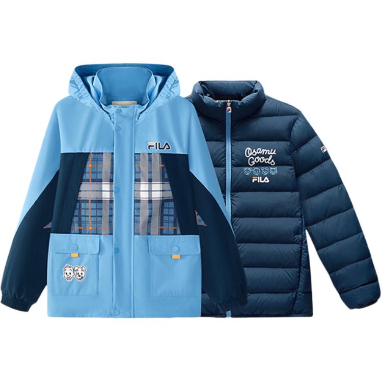Куртка-пуховик FILA KIDS (синяя)