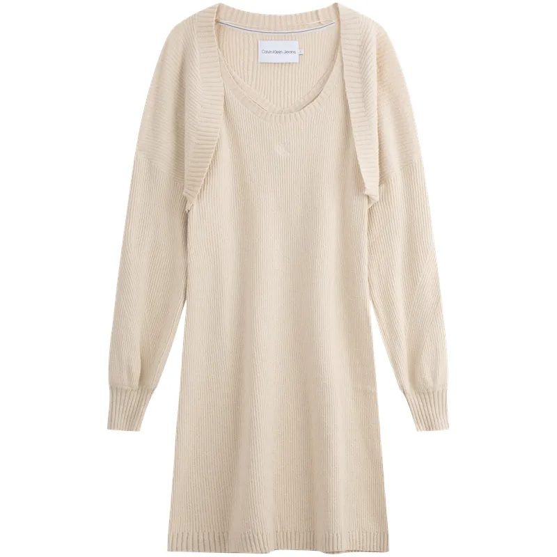 Calvin Klein Two Piece Skirt Sets Women's Crew Neck Moderate Short