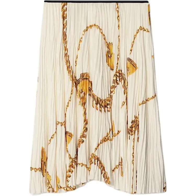 Burberry shield hardware jersey skirt