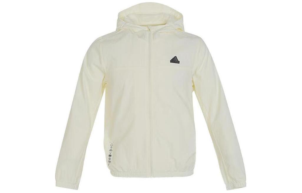 Мужская куртка adidas j cE wND bRK (слоновая кость)
