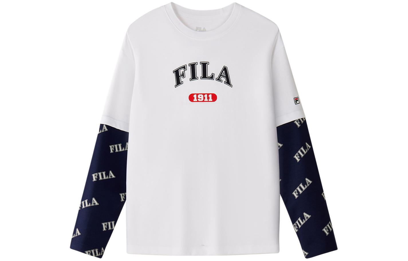 Мужская футболка Fila FILA KIDSTLogo (белая)