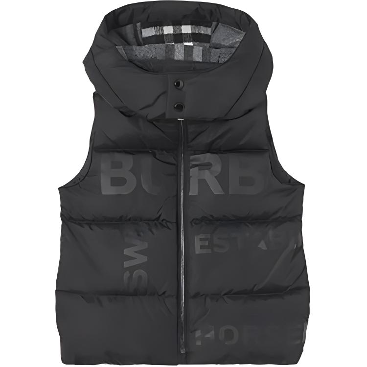 Мужской жилет Burberry (черный)