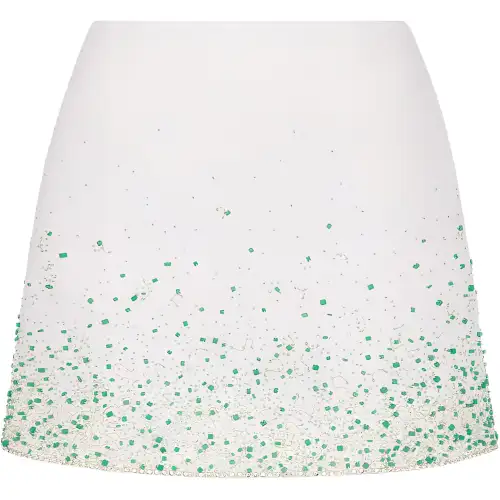 Christian DIOR Embellished A Line Skirt