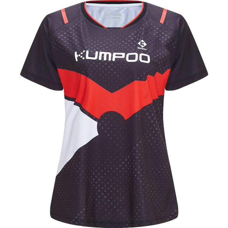KUMPOO Badminton Jersey Women’s Black