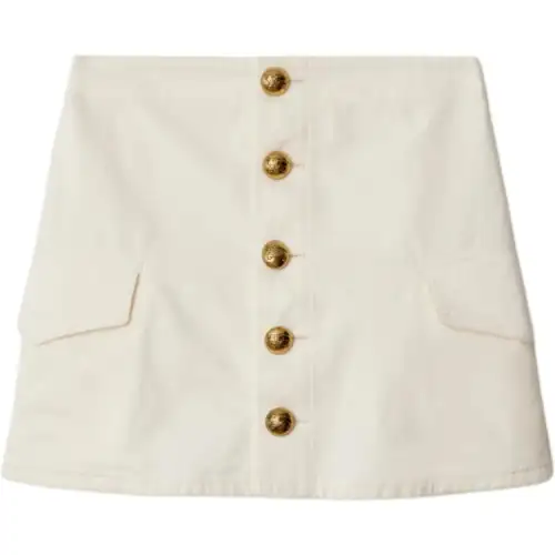 Burberry mini cotton skirt